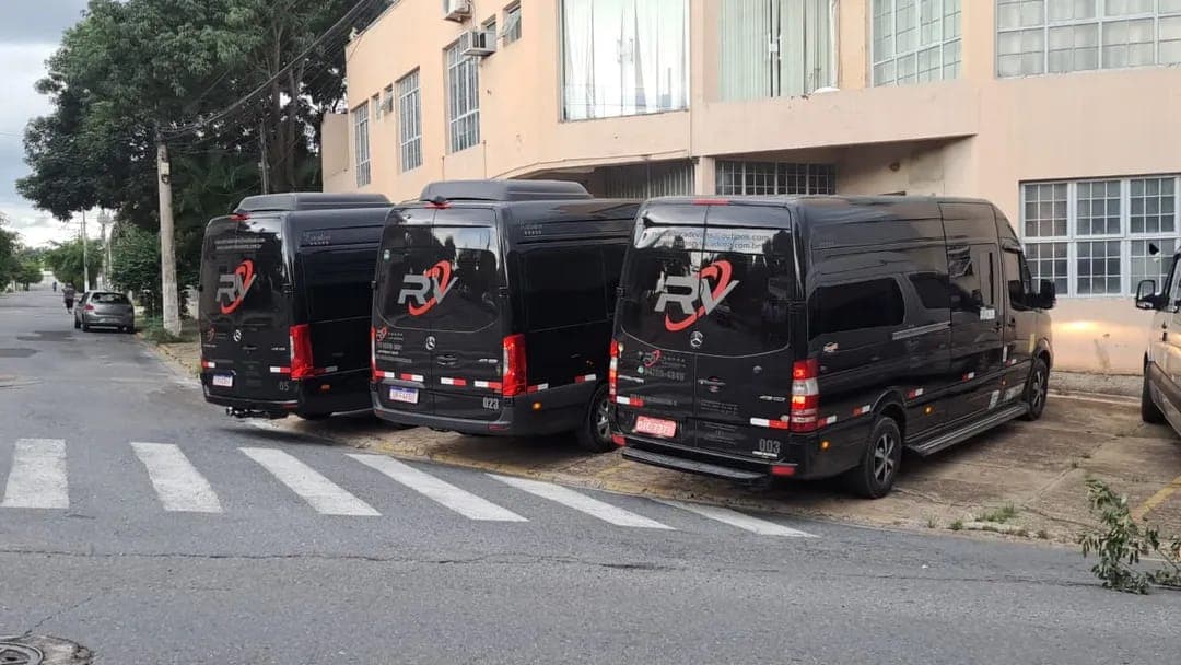 Van executiva da RV Locadora de Vans